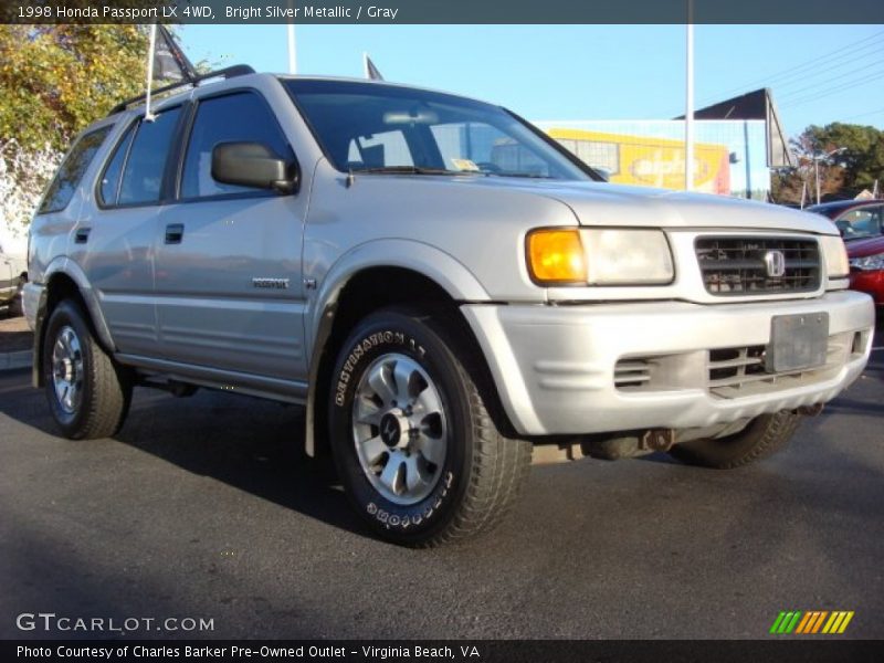 Bright Silver Metallic / Gray 1998 Honda Passport LX 4WD