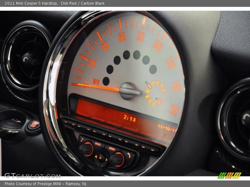 Chili Red / Carbon Black 2011 Mini Cooper S Hardtop