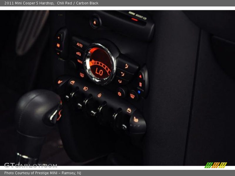 Chili Red / Carbon Black 2011 Mini Cooper S Hardtop