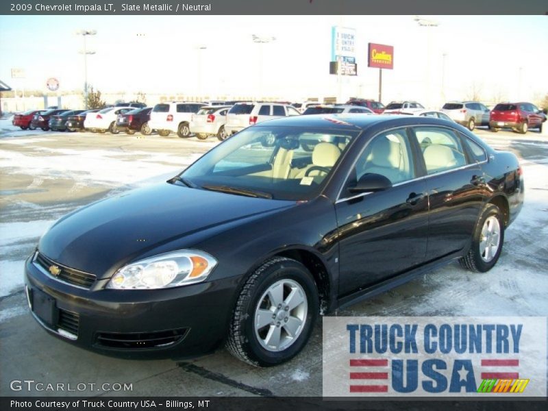 Slate Metallic / Neutral 2009 Chevrolet Impala LT