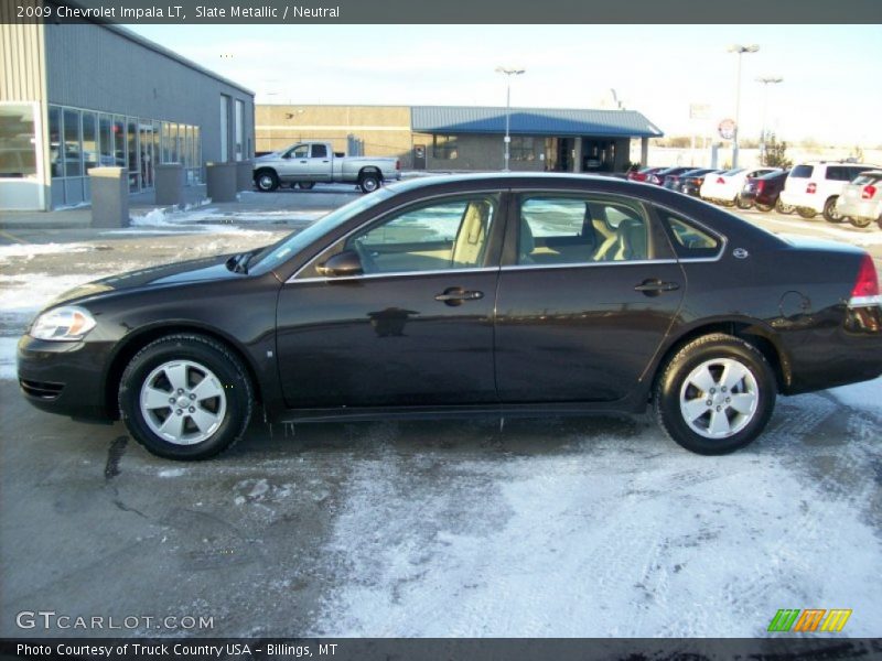 Slate Metallic / Neutral 2009 Chevrolet Impala LT