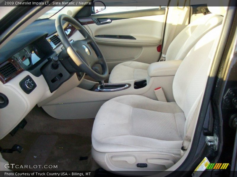 Slate Metallic / Neutral 2009 Chevrolet Impala LT