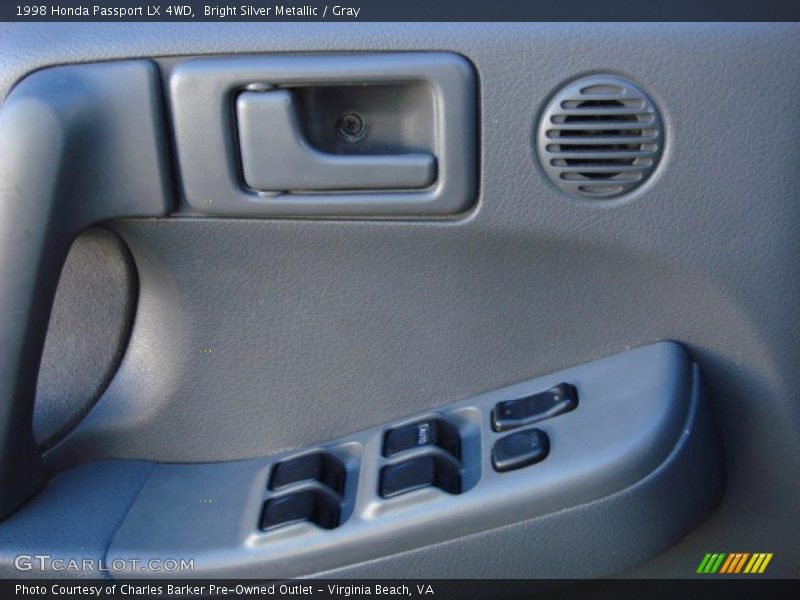 Bright Silver Metallic / Gray 1998 Honda Passport LX 4WD