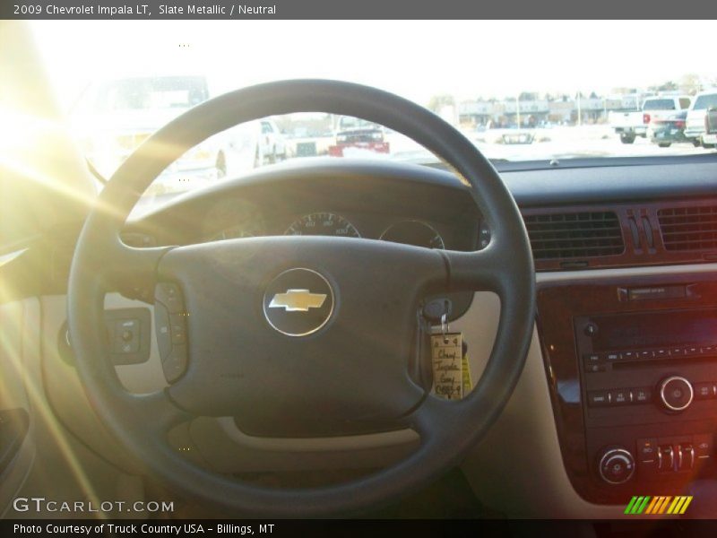 Slate Metallic / Neutral 2009 Chevrolet Impala LT