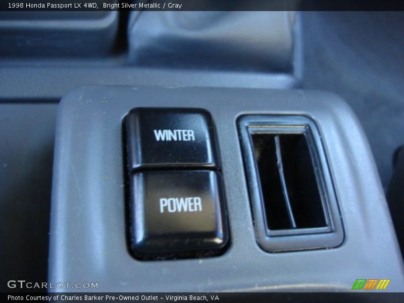 Bright Silver Metallic / Gray 1998 Honda Passport LX 4WD