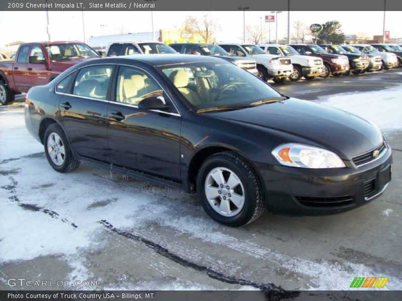 Slate Metallic / Neutral 2009 Chevrolet Impala LT