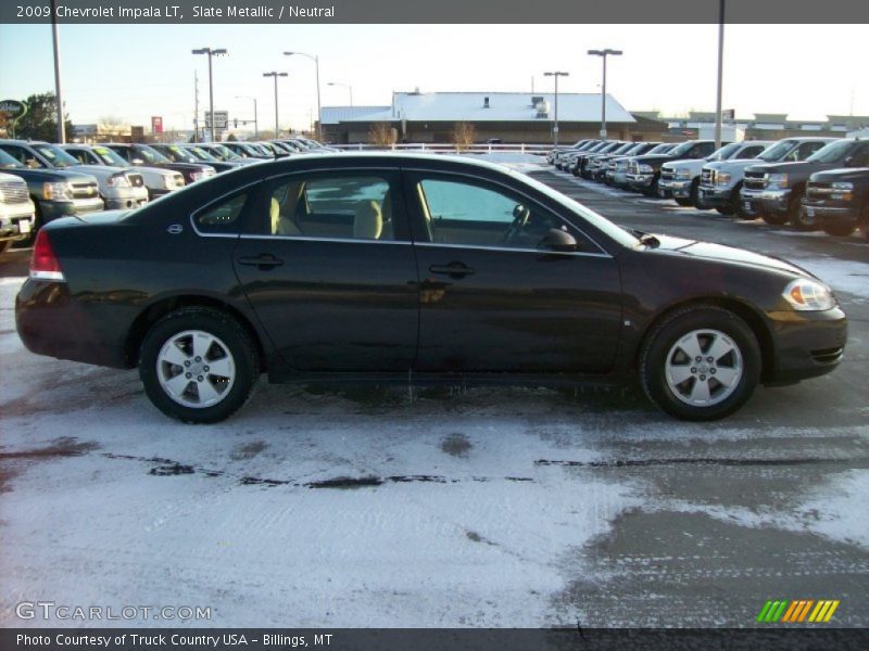 Slate Metallic / Neutral 2009 Chevrolet Impala LT