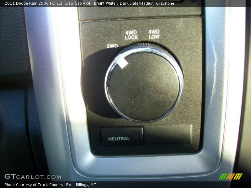 Bright White / Dark Slate/Medium Graystone 2011 Dodge Ram 2500 HD SLT Crew Cab 4x4