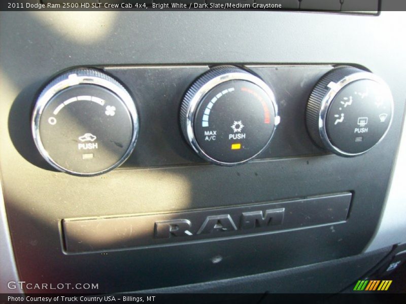 Bright White / Dark Slate/Medium Graystone 2011 Dodge Ram 2500 HD SLT Crew Cab 4x4