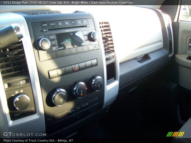 Bright White / Dark Slate/Medium Graystone 2011 Dodge Ram 2500 HD SLT Crew Cab 4x4