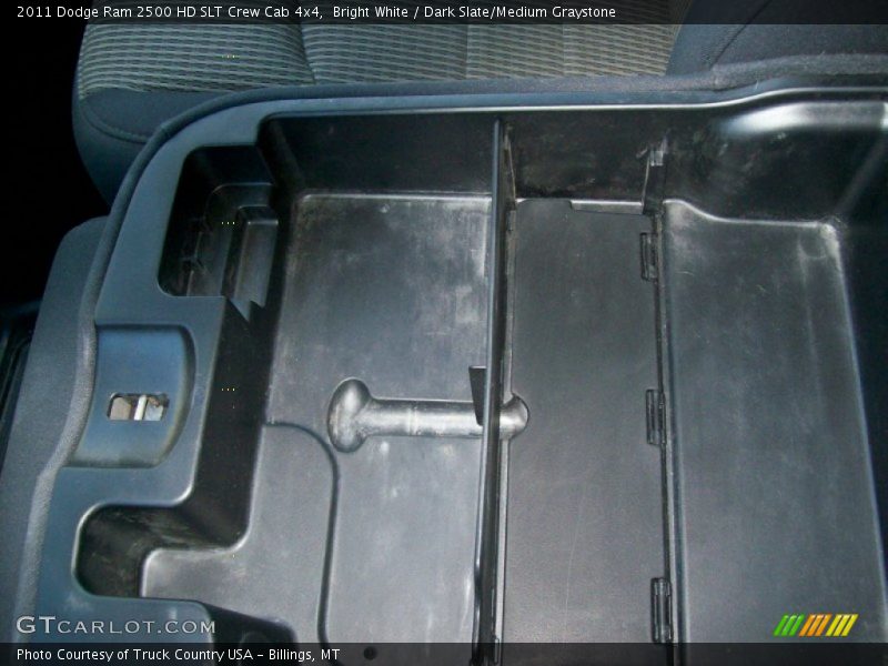 Bright White / Dark Slate/Medium Graystone 2011 Dodge Ram 2500 HD SLT Crew Cab 4x4