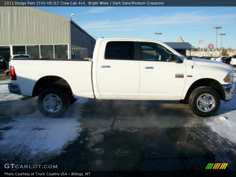 Bright White / Dark Slate/Medium Graystone 2011 Dodge Ram 2500 HD SLT Crew Cab 4x4