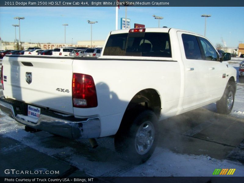 Bright White / Dark Slate/Medium Graystone 2011 Dodge Ram 2500 HD SLT Crew Cab 4x4