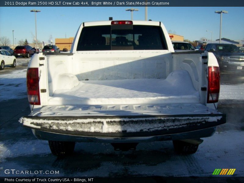 Bright White / Dark Slate/Medium Graystone 2011 Dodge Ram 2500 HD SLT Crew Cab 4x4