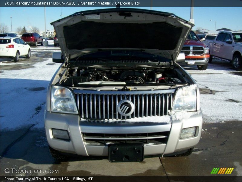 Silver Birch Metallic / Charcoal Black 2006 Mercury Mountaineer Luxury AWD