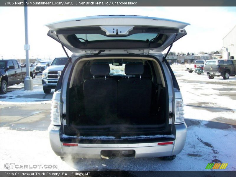 Silver Birch Metallic / Charcoal Black 2006 Mercury Mountaineer Luxury AWD