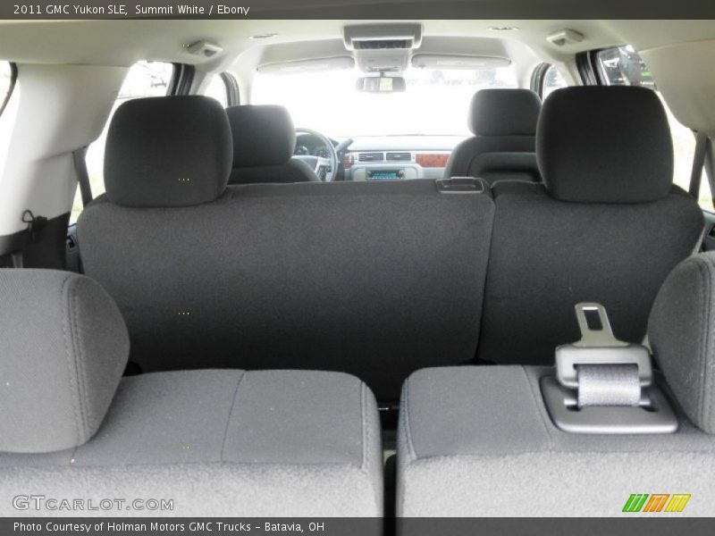 Summit White / Ebony 2011 GMC Yukon SLE