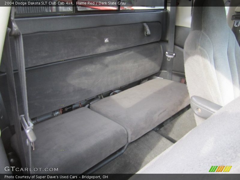 Flame Red / Dark Slate Gray 2004 Dodge Dakota SLT Club Cab 4x4