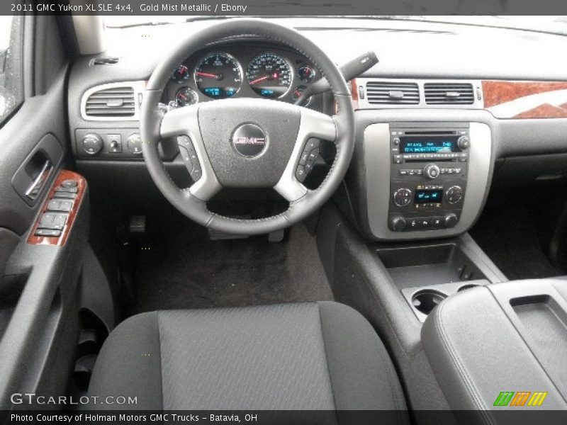 Gold Mist Metallic / Ebony 2011 GMC Yukon XL SLE 4x4