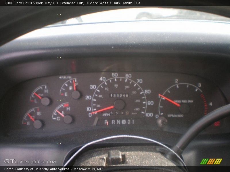 2000 F250 Super Duty XLT Extended Cab XLT Extended Cab Gauges
