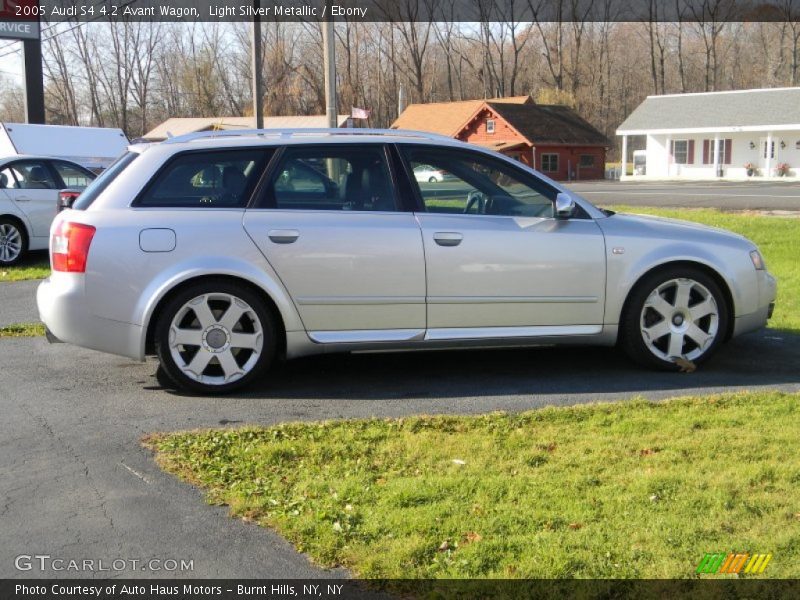 Light Silver Metallic / Ebony 2005 Audi S4 4.2 Avant Wagon