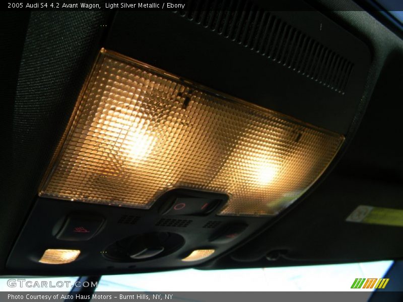 Light Silver Metallic / Ebony 2005 Audi S4 4.2 Avant Wagon