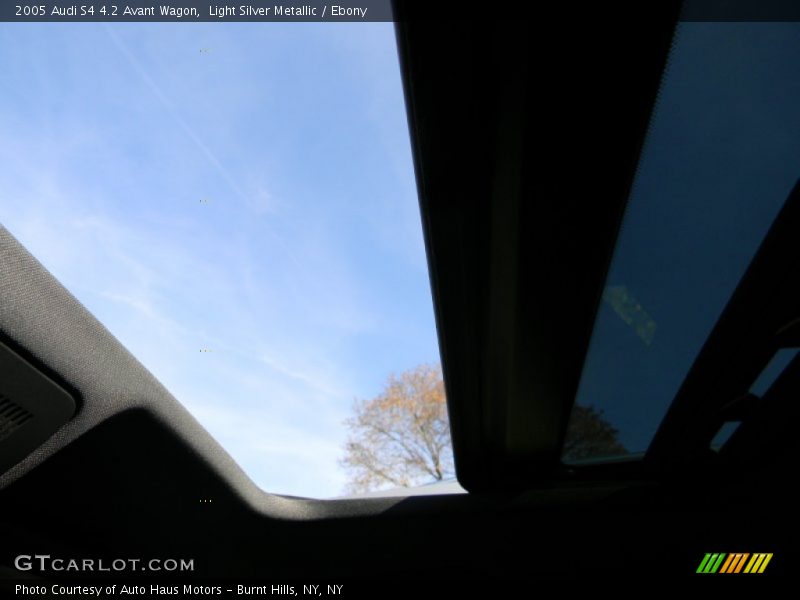 Light Silver Metallic / Ebony 2005 Audi S4 4.2 Avant Wagon
