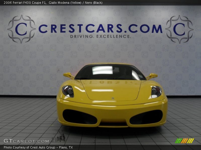 Giallo Modena (Yellow) / Nero (Black) 2006 Ferrari F430 Coupe F1
