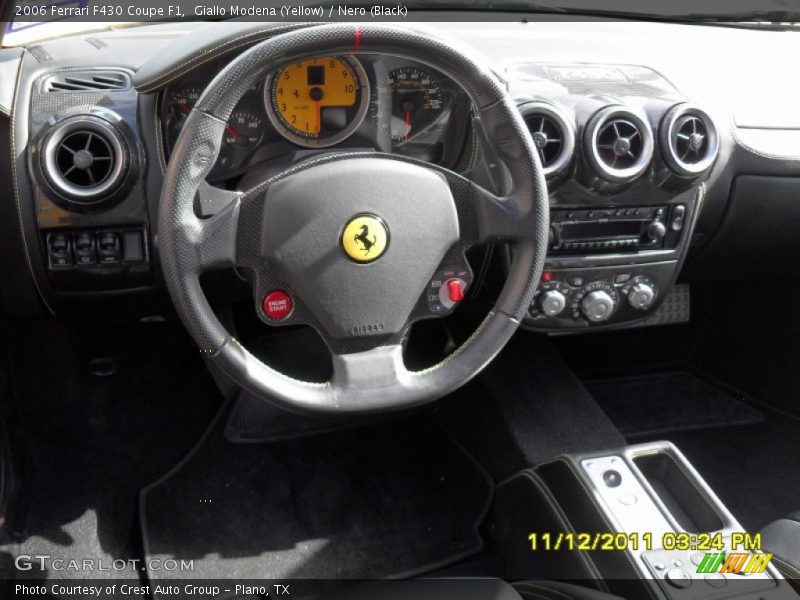 Dashboard of 2006 F430 Coupe F1