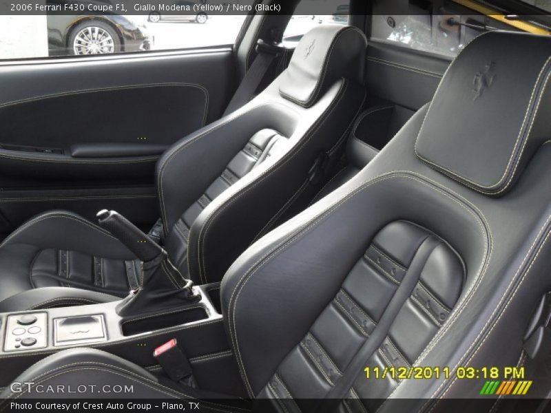  2006 F430 Coupe F1 Nero (Black) Interior