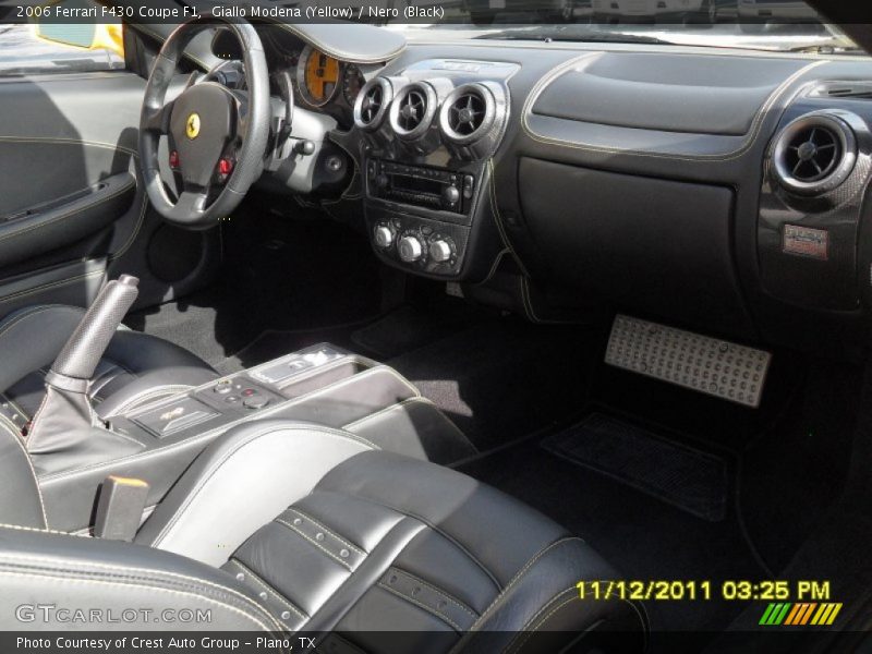 Giallo Modena (Yellow) / Nero (Black) 2006 Ferrari F430 Coupe F1