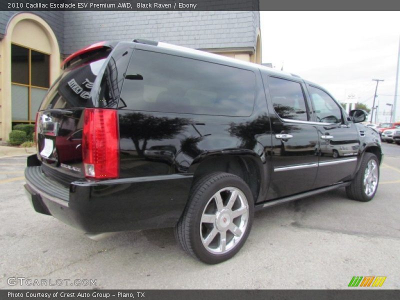 Black Raven / Ebony 2010 Cadillac Escalade ESV Premium AWD