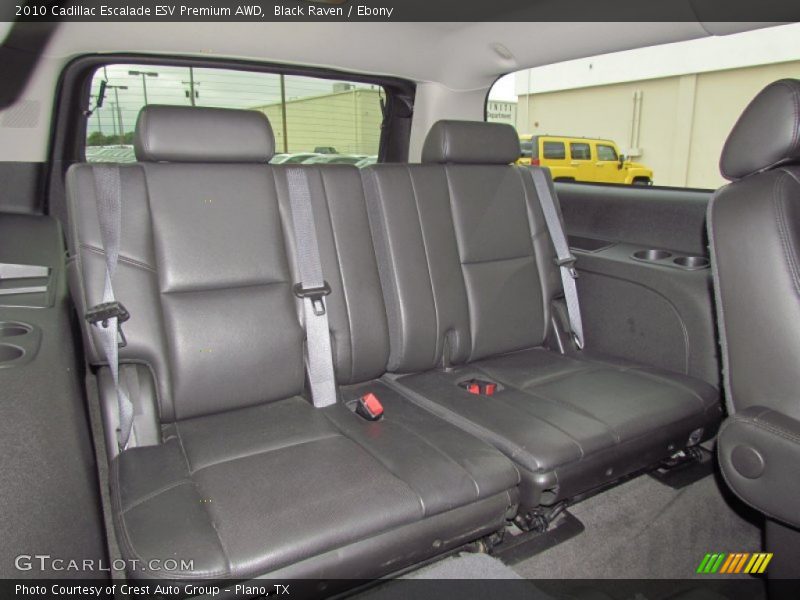  2010 Escalade ESV Premium AWD Ebony Interior