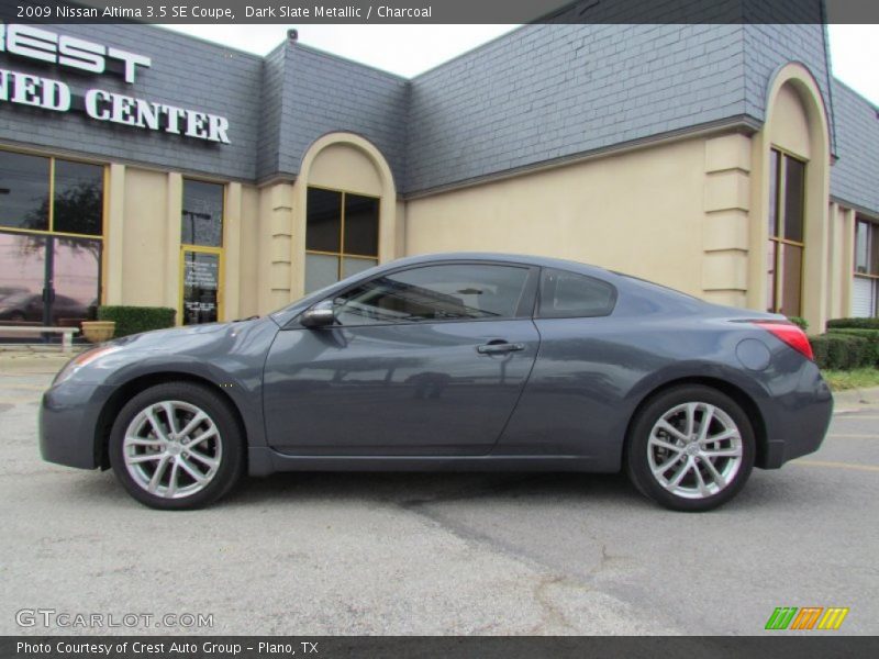 Dark Slate Metallic / Charcoal 2009 Nissan Altima 3.5 SE Coupe