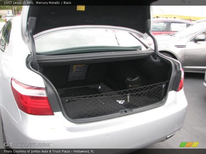Mercury Metallic / Black 2007 Lexus LS 460