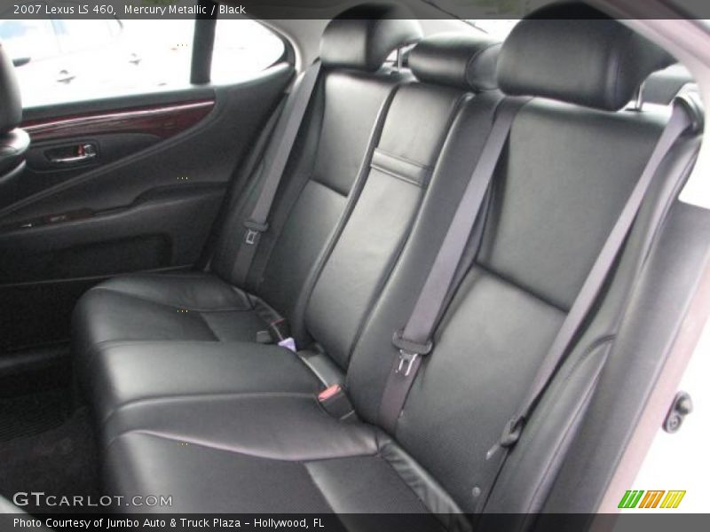 Mercury Metallic / Black 2007 Lexus LS 460