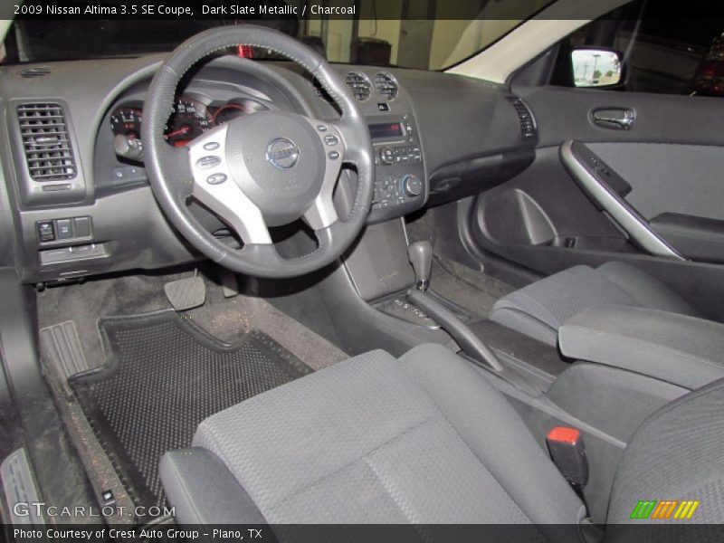 Charcoal Interior - 2009 Altima 3.5 SE Coupe 