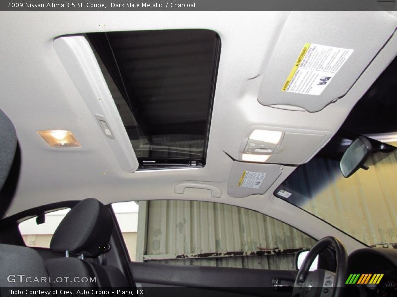Dark Slate Metallic / Charcoal 2009 Nissan Altima 3.5 SE Coupe