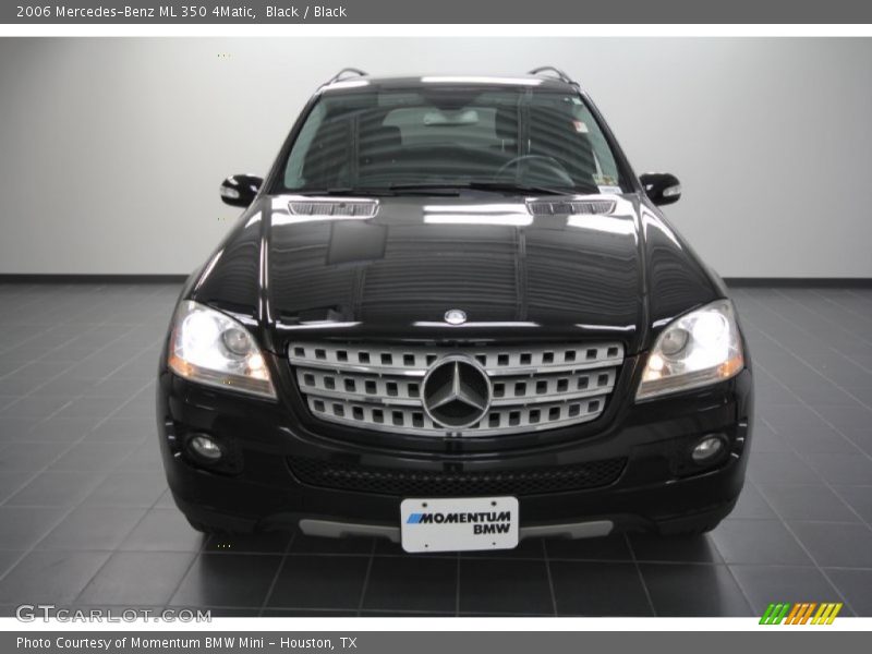 Black / Black 2006 Mercedes-Benz ML 350 4Matic