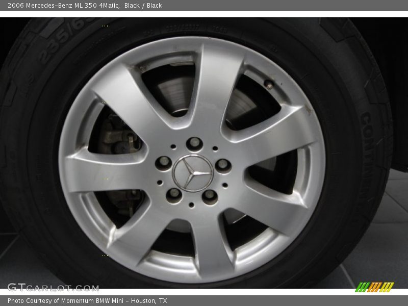 Black / Black 2006 Mercedes-Benz ML 350 4Matic