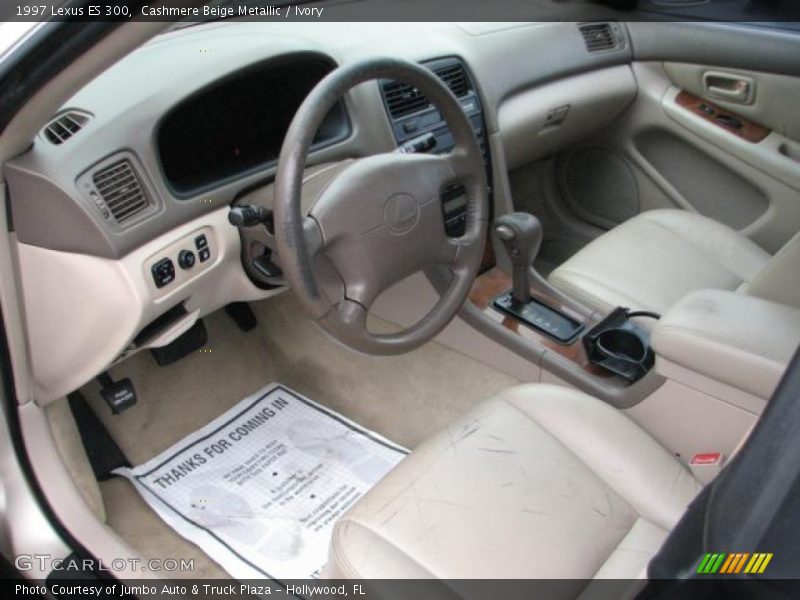Cashmere Beige Metallic / Ivory 1997 Lexus ES 300