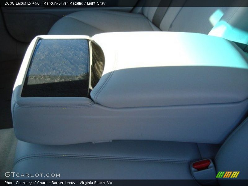 Mercury Silver Metallic / Light Gray 2008 Lexus LS 460