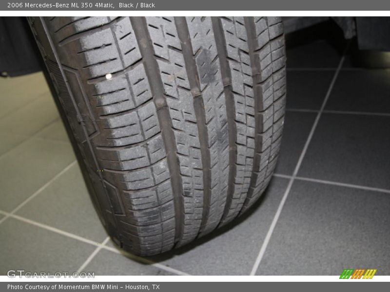 Black / Black 2006 Mercedes-Benz ML 350 4Matic