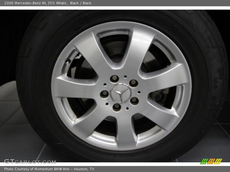 Black / Black 2006 Mercedes-Benz ML 350 4Matic