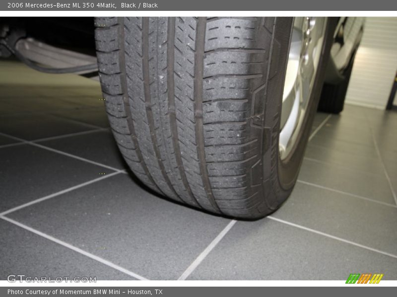 Black / Black 2006 Mercedes-Benz ML 350 4Matic