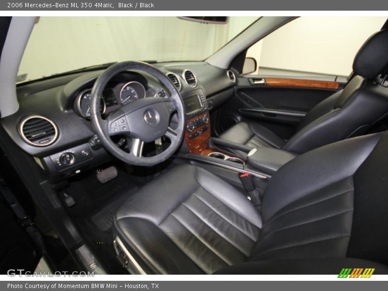 Black / Black 2006 Mercedes-Benz ML 350 4Matic
