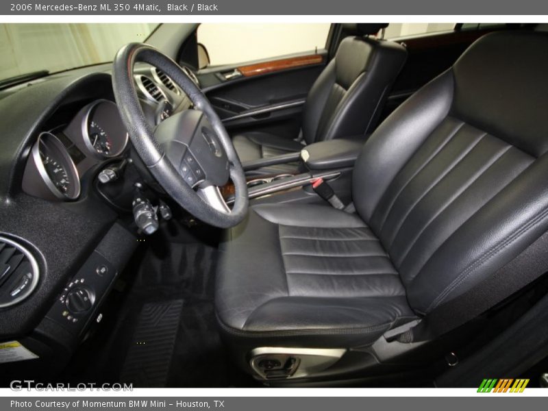 Black / Black 2006 Mercedes-Benz ML 350 4Matic