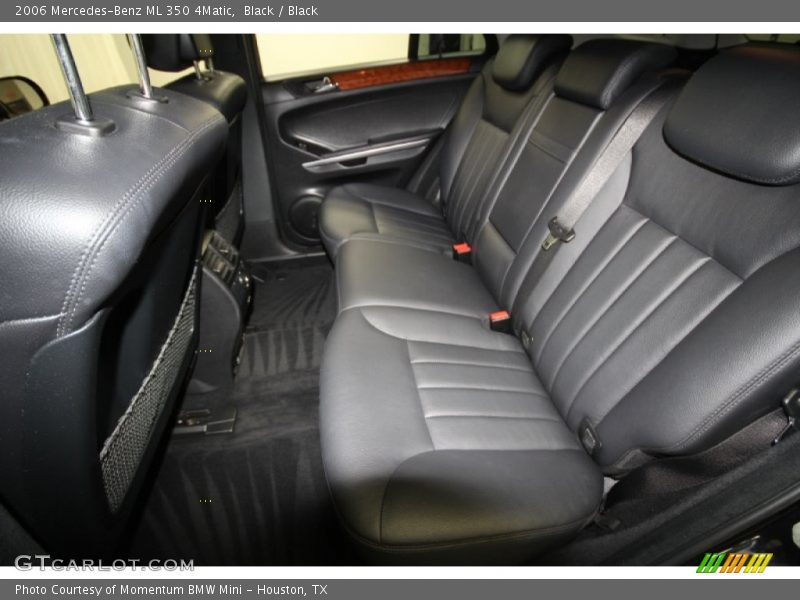 Black / Black 2006 Mercedes-Benz ML 350 4Matic