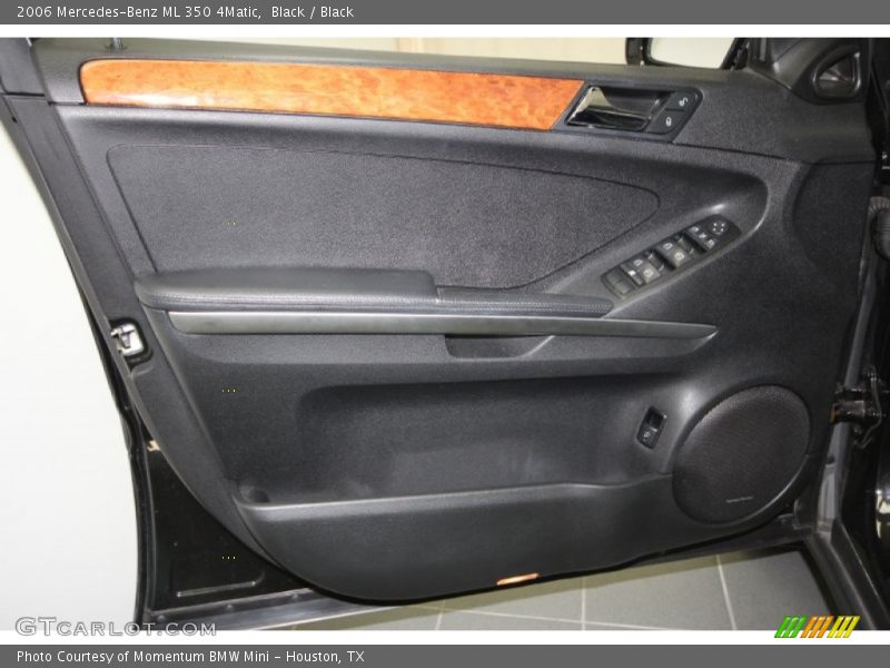 Black / Black 2006 Mercedes-Benz ML 350 4Matic