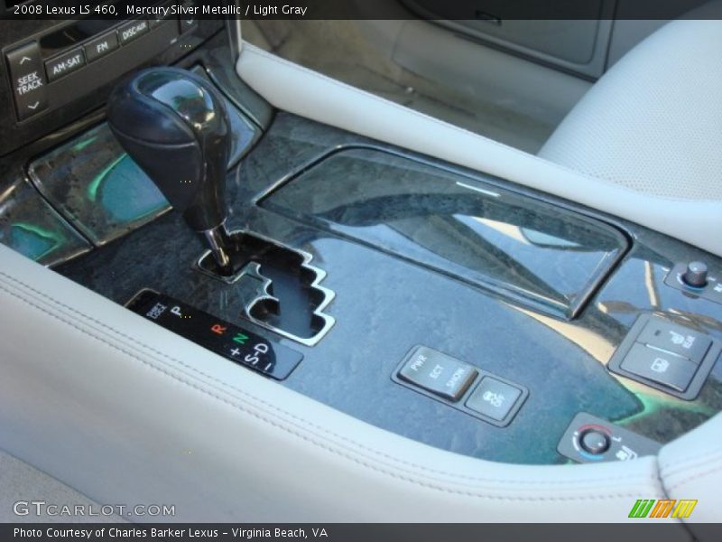 Mercury Silver Metallic / Light Gray 2008 Lexus LS 460